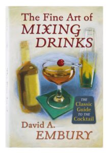 The Fine art of mixing drinks book